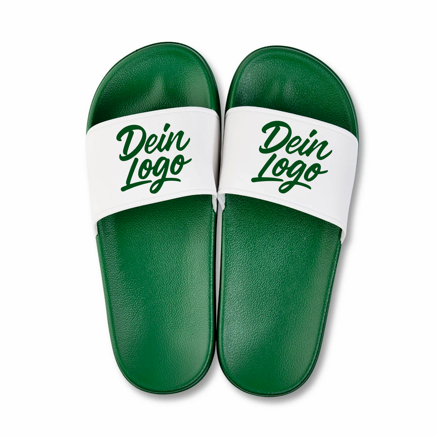 Badeschlappen mit Logo bedruckt