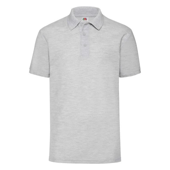 Fruit of the Loom 65/35 Polo 63-402-0 heather grey
