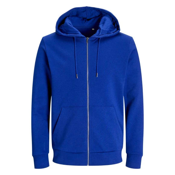Jack & Jones Blanks Day Zip Hooded Sweat BLK3907 Surf the Web