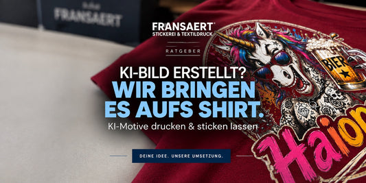 KI-Bilder auf T-Shirts drucken lassen – geht das?