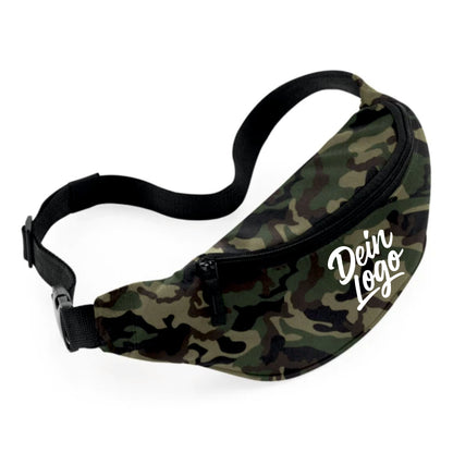 Bauchtasche Camoflage mit Logo bedruckt BG42 für Firmen und Vereine & Events