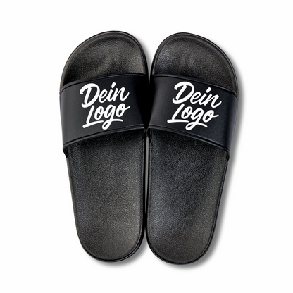 Badeschlappen mit Logo bedruckt