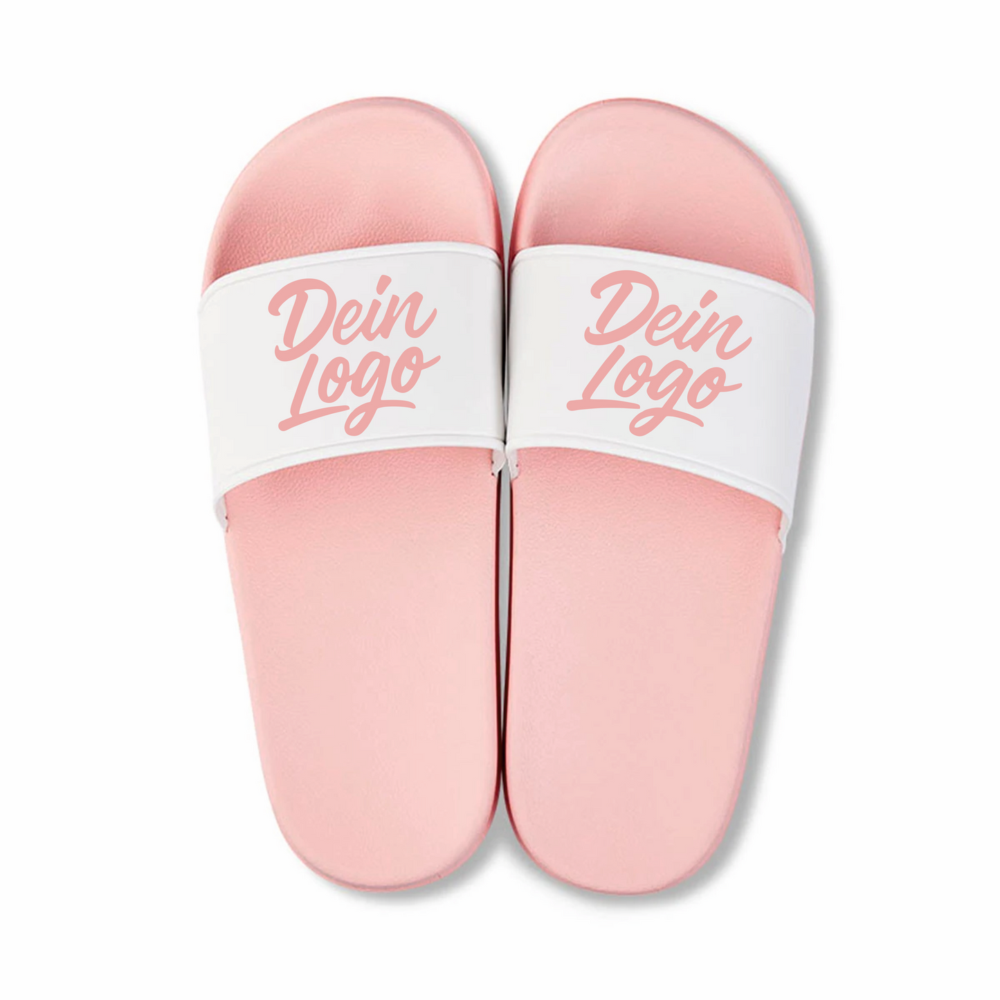 Badeschlappen mit Logo bedruckt