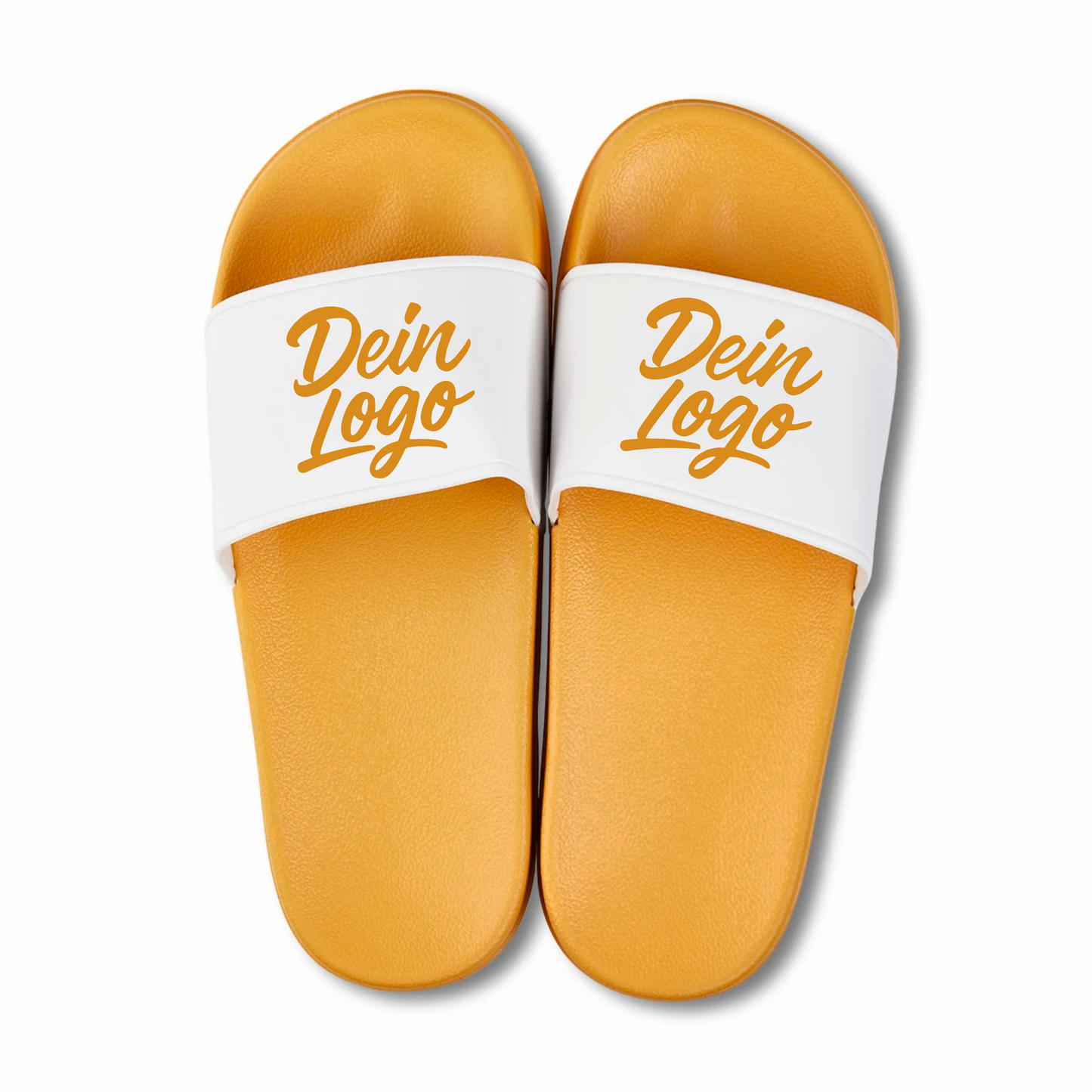 Badeschlappen mit Logo bedruckt