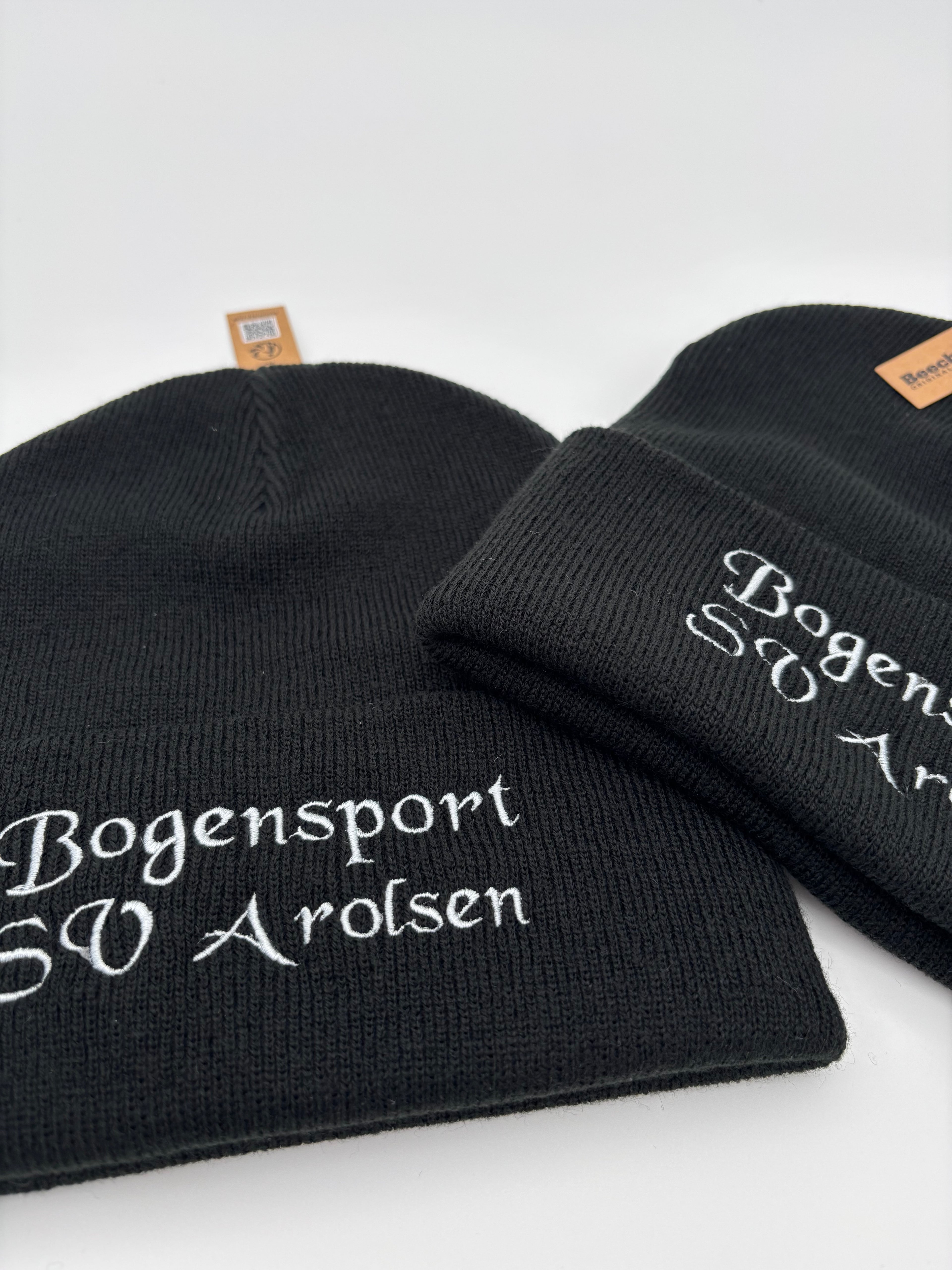 Kundenprojekt: Stick auf Wintermütze