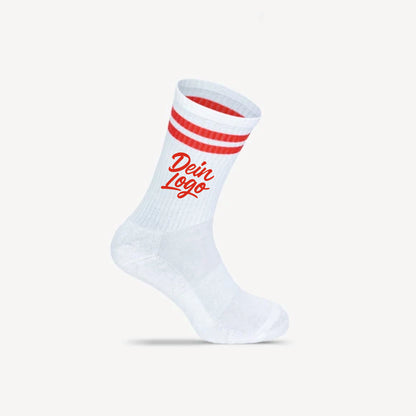 Tennissocken mit Logo
