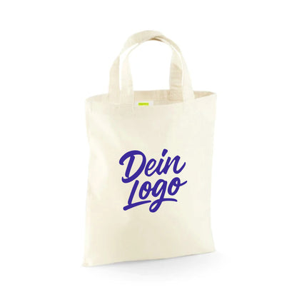 Mini Baumwolltaschen mit Logo bedruckt