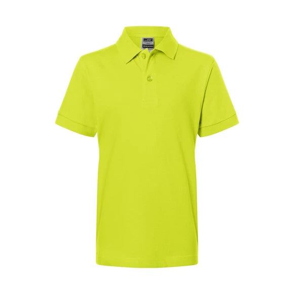 Daiber Classic Polo Junior JN070K acid yellow
