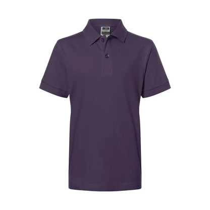 Daiber Classic Polo Junior JN070K aubergine