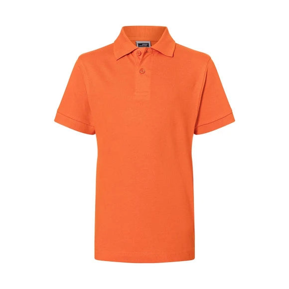 Daiber Classic Polo Junior JN070K dark orange