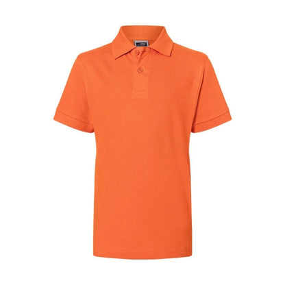 Daiber Classic Polo Junior JN070K dark orange