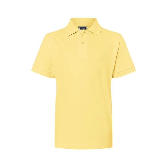 Daiber Classic Polo Junior JN070K light yellow