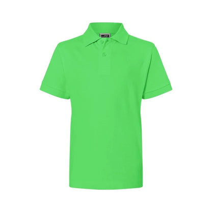 Daiber Classic Polo Junior JN070K lime green
