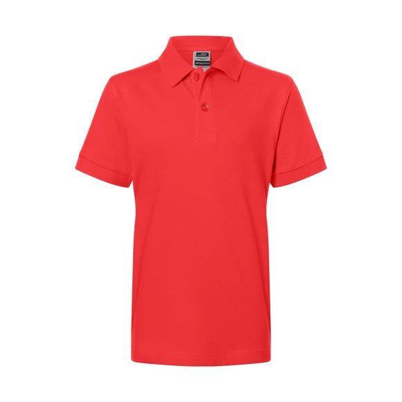 Daiber Classic Polo Junior JN070K tomato