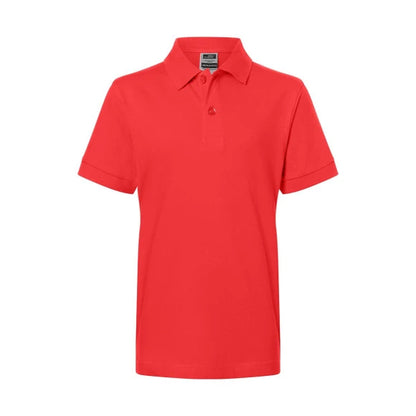 Daiber Classic Polo Junior JN070K tomato
