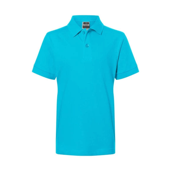 Daiber Classic Polo Junior JN070K turquoise