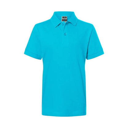 Daiber Classic Polo Junior JN070K turquoise