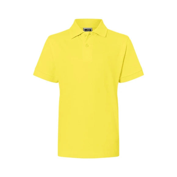 Daiber Classic Polo Junior JN070K yellow