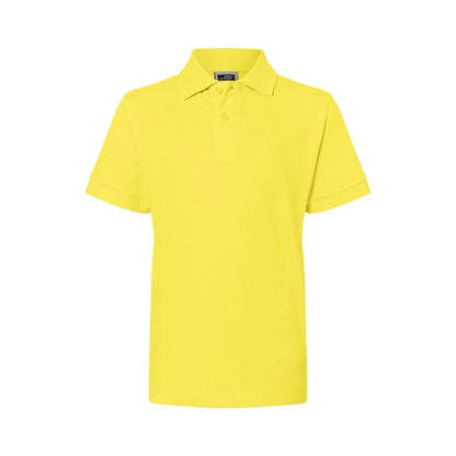 Daiber Classic Polo Junior JN070K yellow