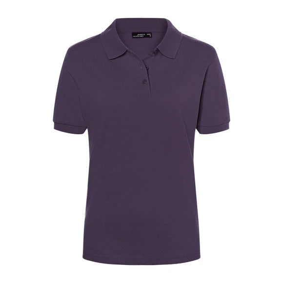Daiber Ladies' Polo JN071 aubergine