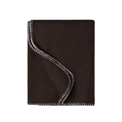 Daiber JN1901 Fleecedecke brown/natural, Herstellerabbildung, Beispiel ohne Sticklogo