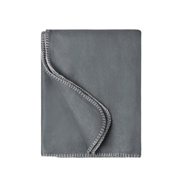 Daiber JN1901 Fleecedecke grey/light-grey, Herstellerabbildung, Beispiel ohne Sticklogo
