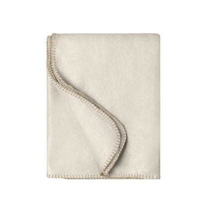 Daiber JN1901 Fleecedecke natural/camel, Herstellerabbildung, Beispiel ohne Sticklogo