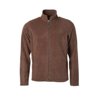 Daiber Men's Fleece Jacket JN782 brown