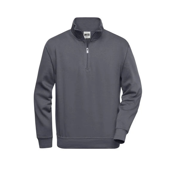 Daiber Workwear Half Zip Sweat JN831 carbon