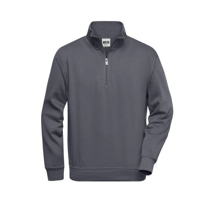 Daiber Workwear Half Zip Sweat JN831 carbon