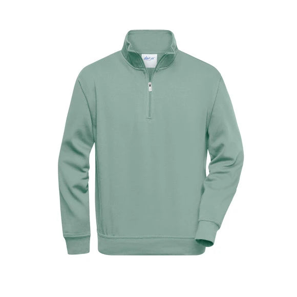 Daiber Workwear Half Zip Sweat JN831 foggy-green