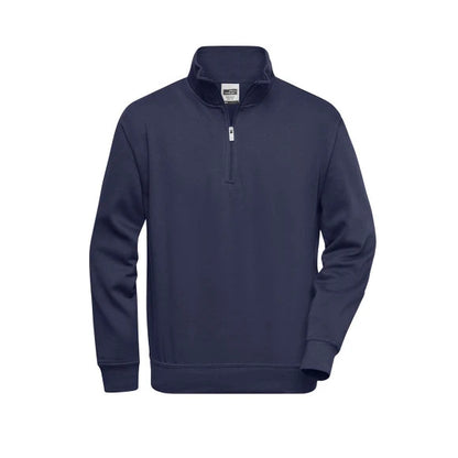 Daiber Workwear Half Zip Sweat JN831 navy
