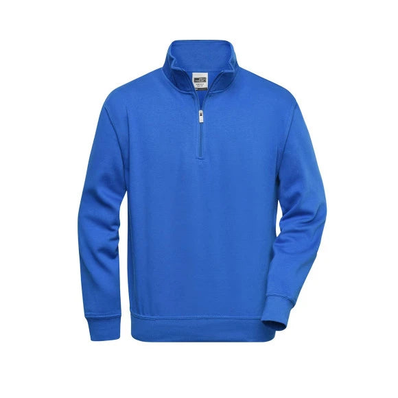 Daiber Workwear Half Zip Sweat JN831 royal