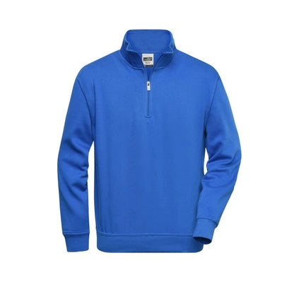 Daiber Workwear Half Zip Sweat JN831 royal