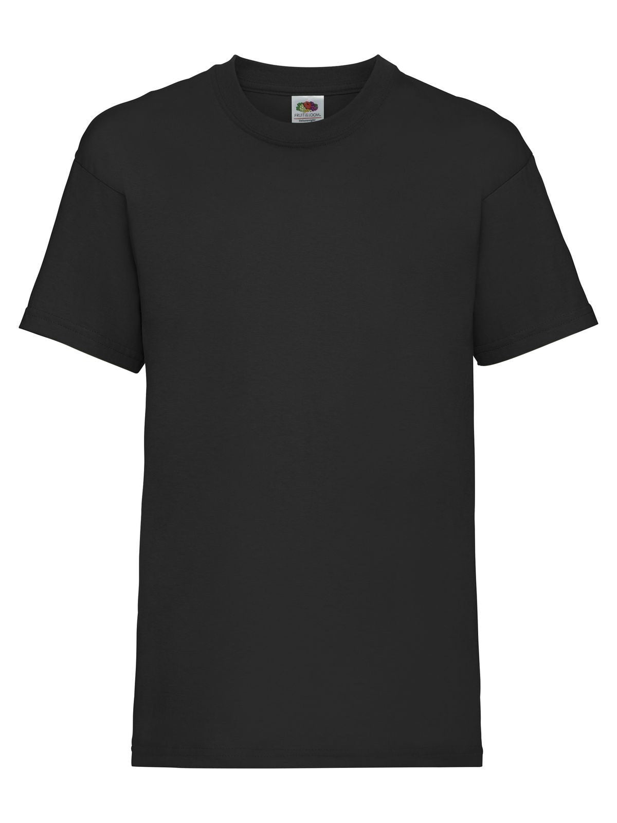 Fruit of the Loom Kids Valueweight T-Shirt black