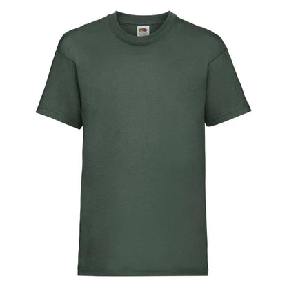 Fransaert Preisbewusst Kinder T-Shirt mit Logo | Fruit of the Loom Kids Valueweight