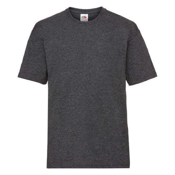 Fransaert Preisbewusst Kinder T-Shirt mit Logo | Fruit of the Loom Kids Valueweight