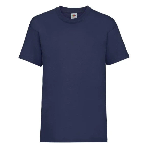 Fransaert Preisbewusst Kinder T-Shirt mit Logo | Fruit of the Loom Kids Valueweight