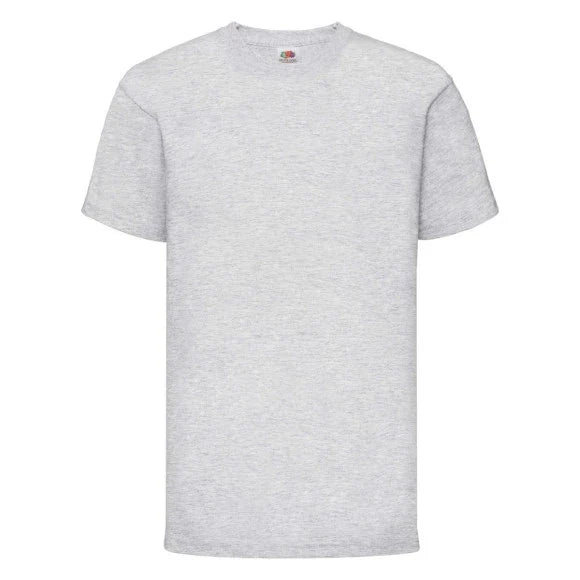 Fransaert Preisbewusst Kinder T-Shirt mit Logo | Fruit of the Loom Kids Valueweight