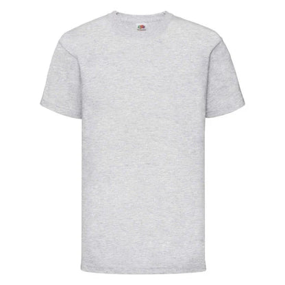 Fransaert Preisbewusst Kinder T-Shirt mit Logo | Fruit of the Loom Kids Valueweight