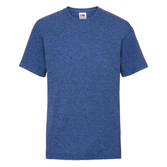 Fransaert Preisbewusst Kinder T-Shirt mit Logo | Fruit of the Loom Kids Valueweight