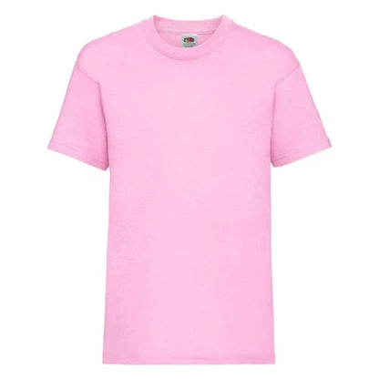 Fransaert Preisbewusst Kinder T-Shirt mit Logo | Fruit of the Loom Kids Valueweight