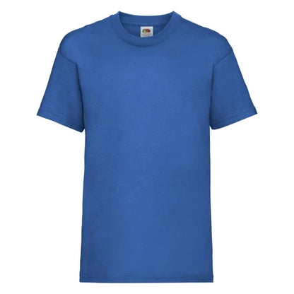 Fransaert Preisbewusst Kinder T-Shirt mit Logo | Fruit of the Loom Kids Valueweight