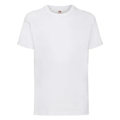 Fransaert Preisbewusst Kinder T-Shirt mit Logo | Fruit of the Loom Kids Valueweight
