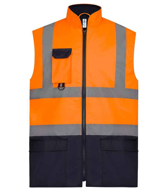 Yoko HV005 – hi vis orange/navy