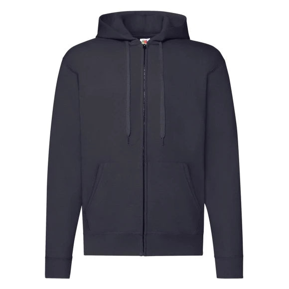 Fruit of the Loom Classic Hooded Sweat Jacket 62-062-0 deep navy