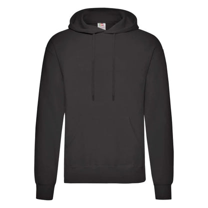 Fruit of the Loom Classic Hooded Sweat 62-208-0 black