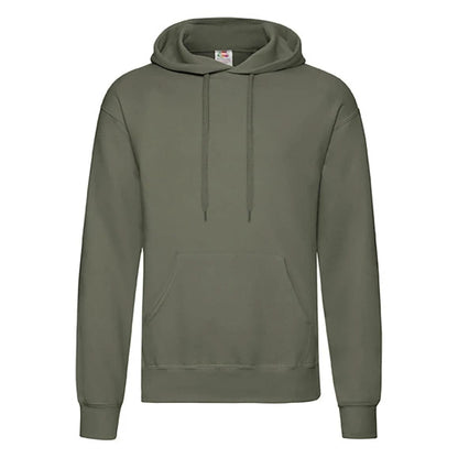Fruit of the Loom Classic Hooded Sweat 62-208-0 classic olive