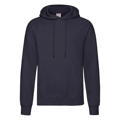 Fruit of the Loom Classic Hooded Sweat 62-208-0 deep navy