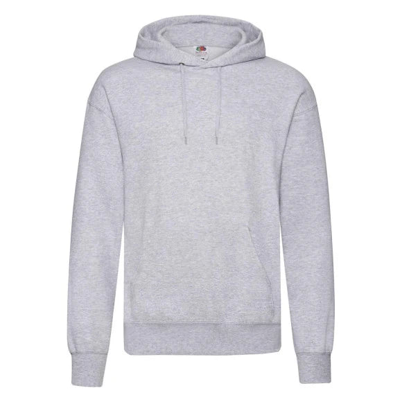 Fruit of the Loom Classic Hooded Sweat 62-208-0 heather grey